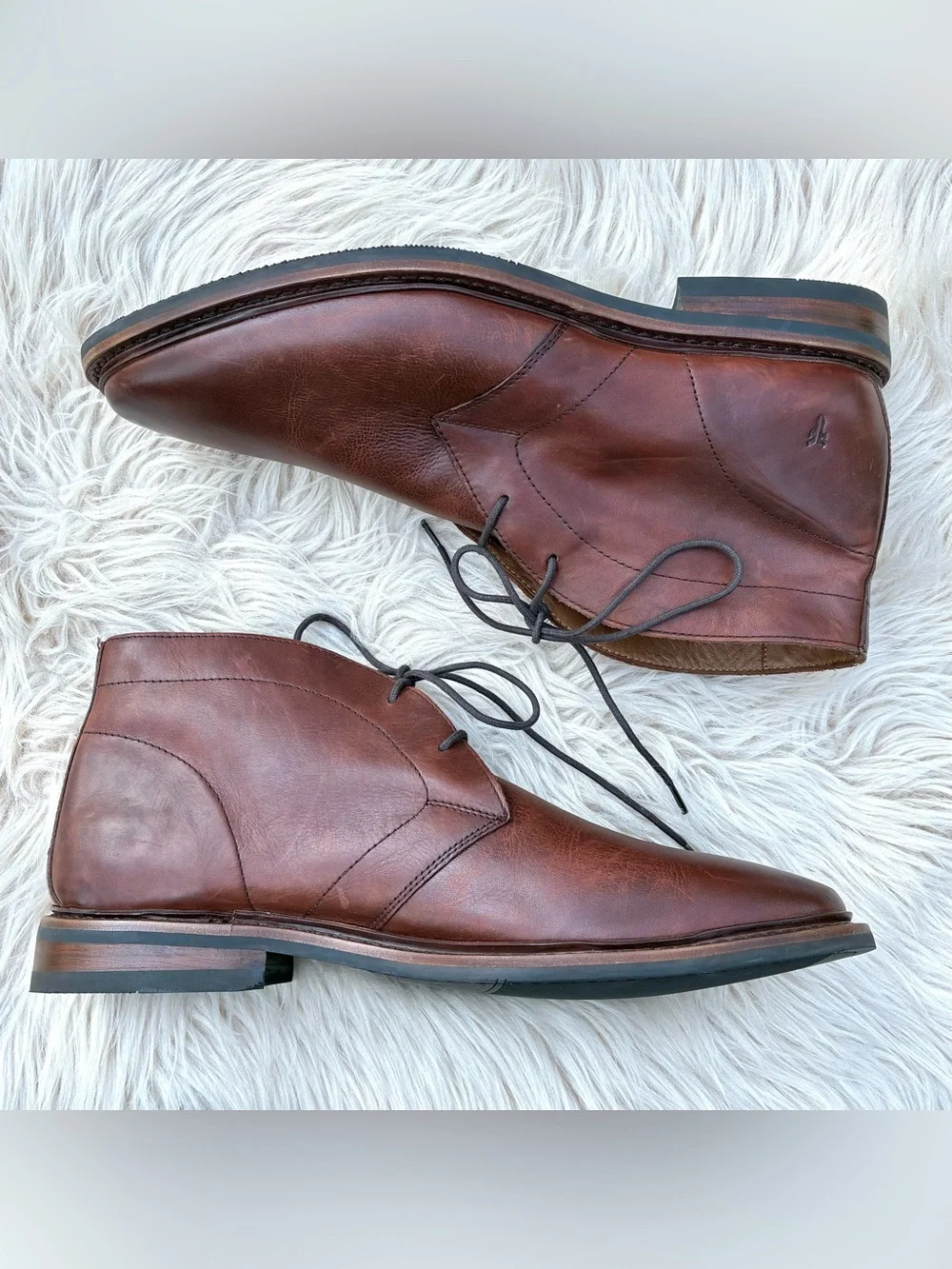 Frye NWOT Paul Brown Leather Chukka Boots Mens Sz 13